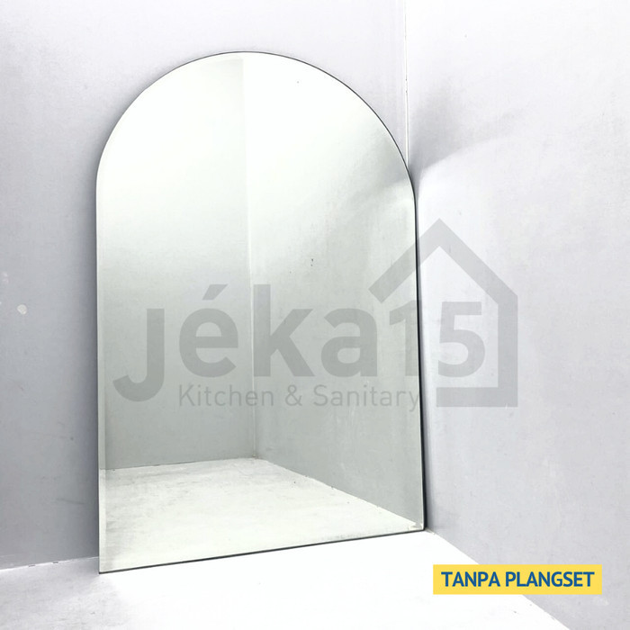 KACA CERMIN Kamar Mandi Besar ASAHI 5ML//KACA UKURAN 50X70 BEVEL