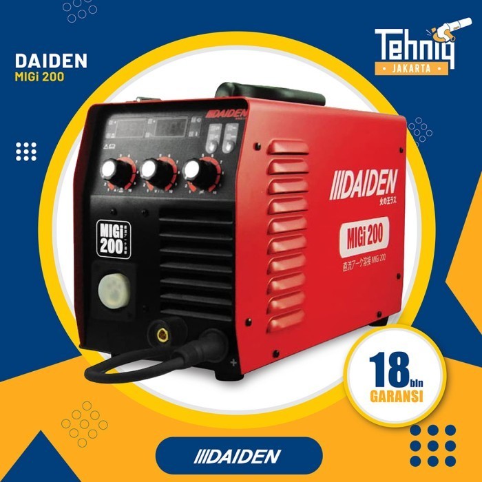 Mesin Las Listrik Daiden Migi 200 / Inverter Welding