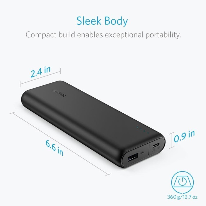 Powerbank Anker Powercore Speed 20000 Pd & 30W Pd Wall Charger - B1275