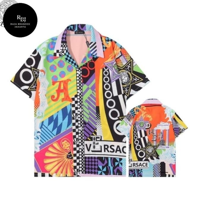 Kemeja Lengan Pendek Branded / Kemeja Pria Branded K113 Lapakrayyan