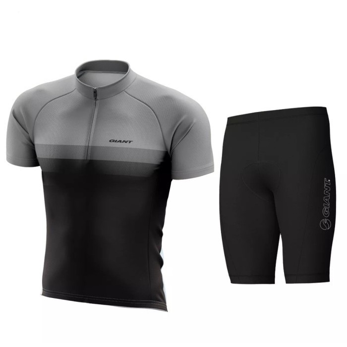 Jersey Sepeda Giant Gradient Setelan Celana Sepeda Gowes Roadbike Mtb