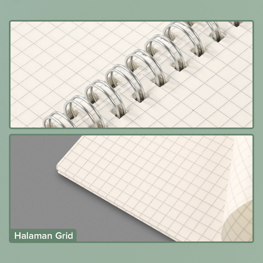 

JIANWU Buku Binder Catatan Jurnal Harian Notebook Ukuran A5 - S2526