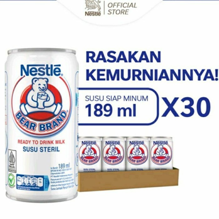 

susu beruang bear brand susu steril siap minum