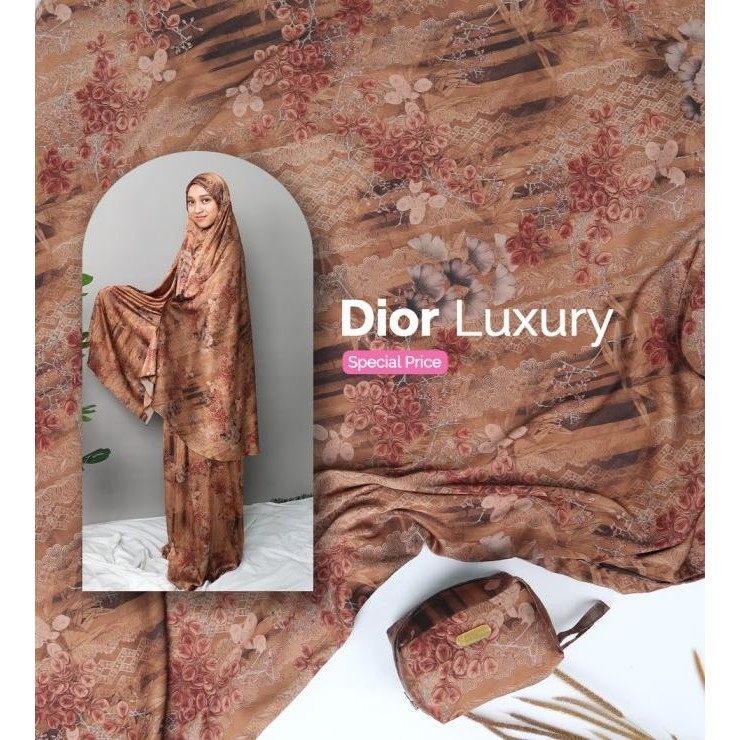 New Sale Mukena Dewasa Traveling - Silk Premium Printing - Royale Edition 2In1 Berkualitas