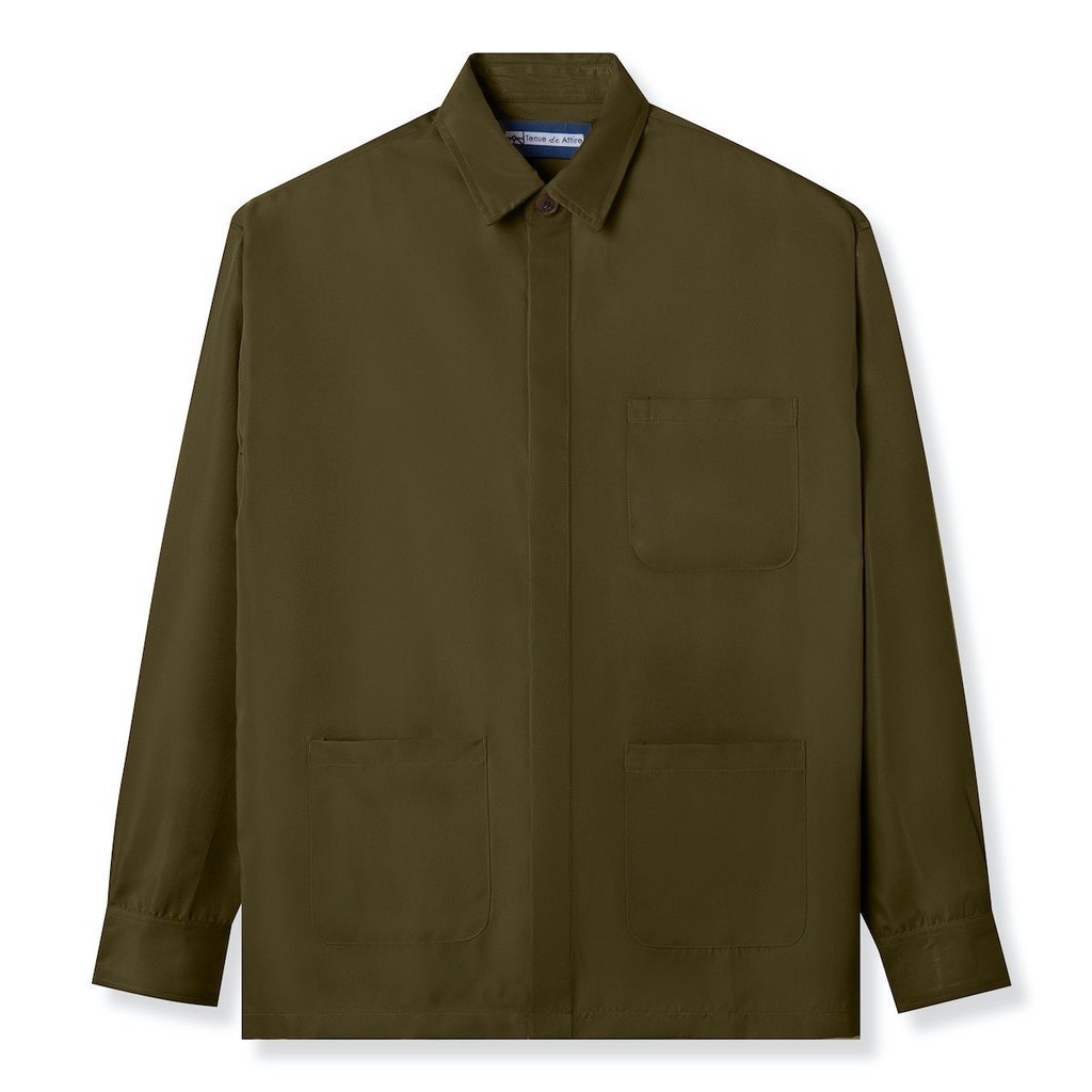 Jacket - Parisian Chore Jacket - Army