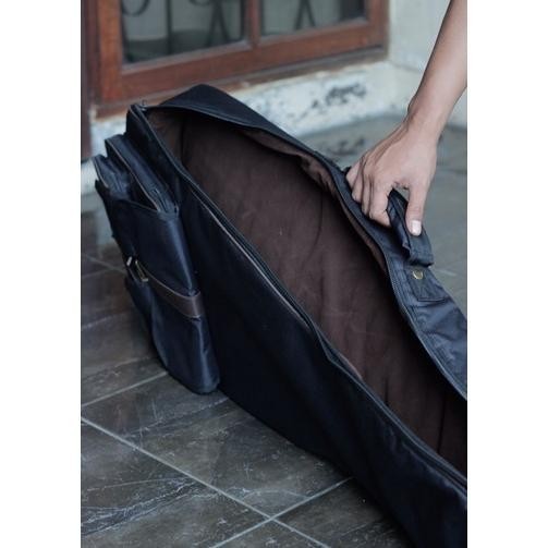 Terbaru gig bag/semi hardcase tas gitar elektrik/bass elektrik
