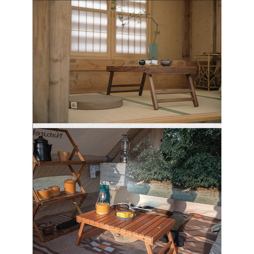 Meja Lipat Naturehike Nh20Jj031 Portable Camping Piknik Outdoor Bbq