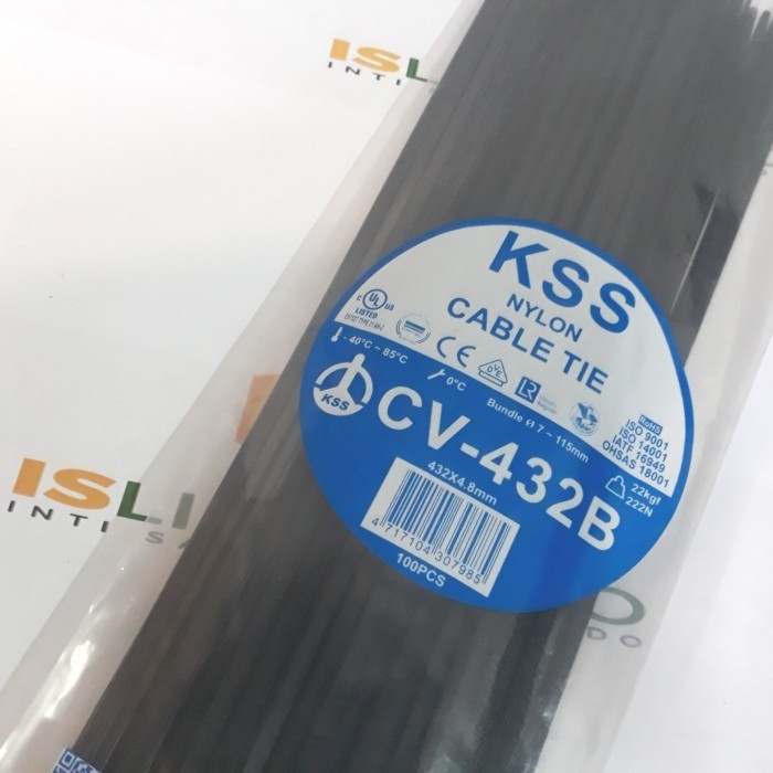 

KABEL TIS KABEL TIE CABLE TIE PENGIKAT KABEL KSS CV - 432B