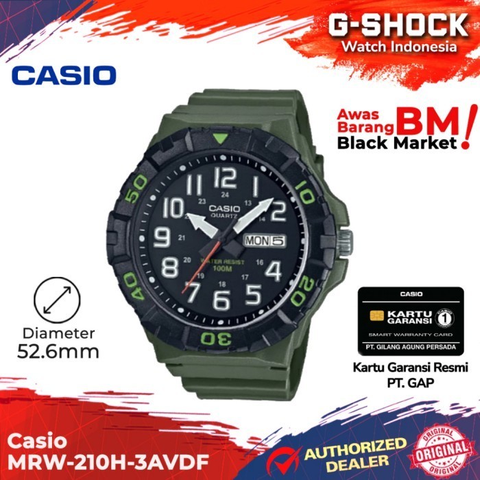Casio General Mrw-210H-3Avdf Mrw-210H Mrw-210 Mrw210H Mrw 210H
