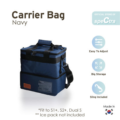 Spectra Carrier Bag Navy - Tas Jinjing Untuk Spectra S1+ Dan Dual S