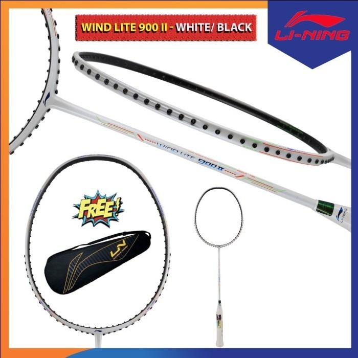 Lining Wind Lite 900 Ii Raket Badminton Original
