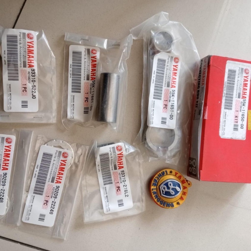 STANG SEHER / CONECTING ROD ASSY RXZ ORIGINAL YAMAHA 55K-11650-00