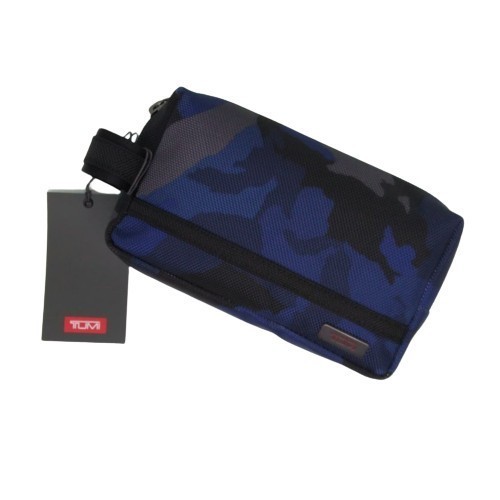 Tumi Medium Kit / Medium Pouch - Navy Camo