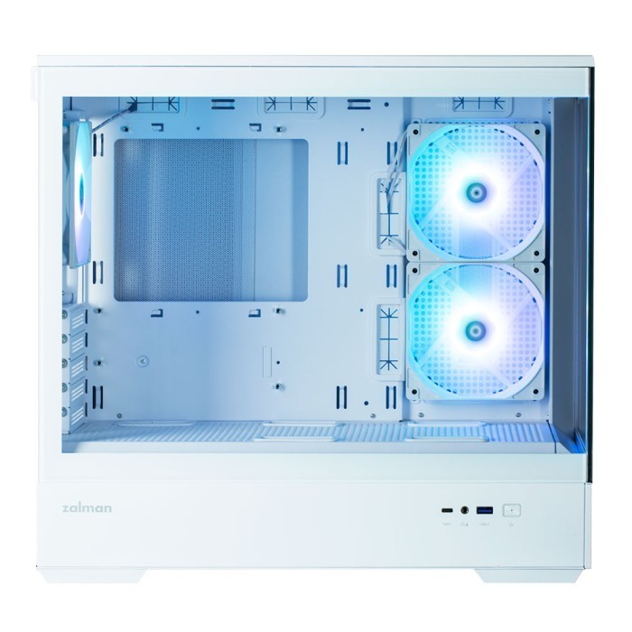 Zalman P30 - Micro-Atx Tempered Glass + 3Pcs Argb Fan