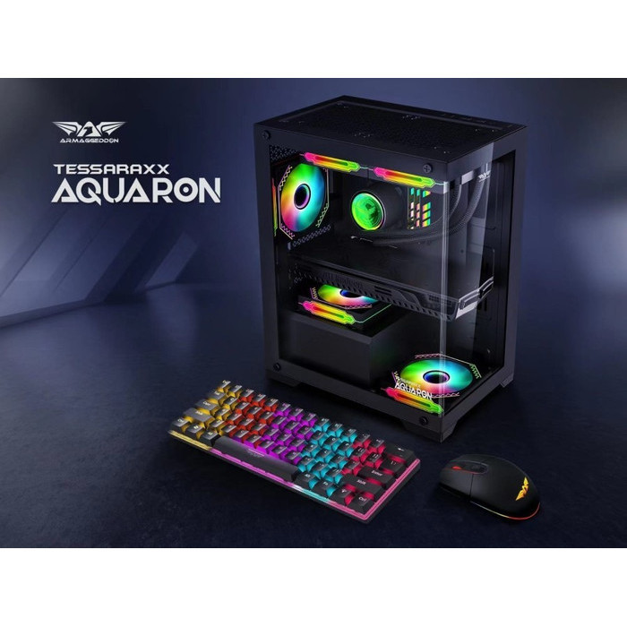 Casing Pc Gaming Armaggeddon Aquaron M-Atx