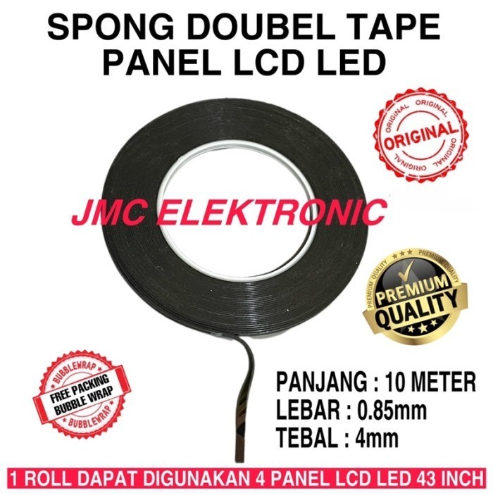 

HARGA DISKON Spong double tape panel lcd perekat layar lcd led 0.85mm-4mm 10m 2.5m