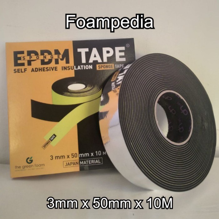 

HOT PROMO EPDM Single Foam Tape 3mm x 50mm x 10M