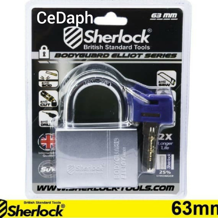 GEMBOK SHERLOCK BODYGUARD ELLIOT