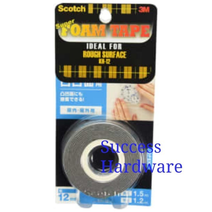 

HARGA DISKON 3M SUPER STRONG SCOTCH DOUBLE TAPE UNTUK PERMUKAAN KASAR