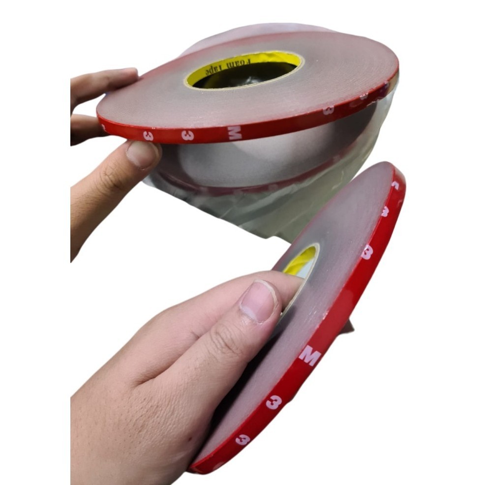 

SALE Double Tape Model 3M 8mm x 33m Double Tape 3M Merah