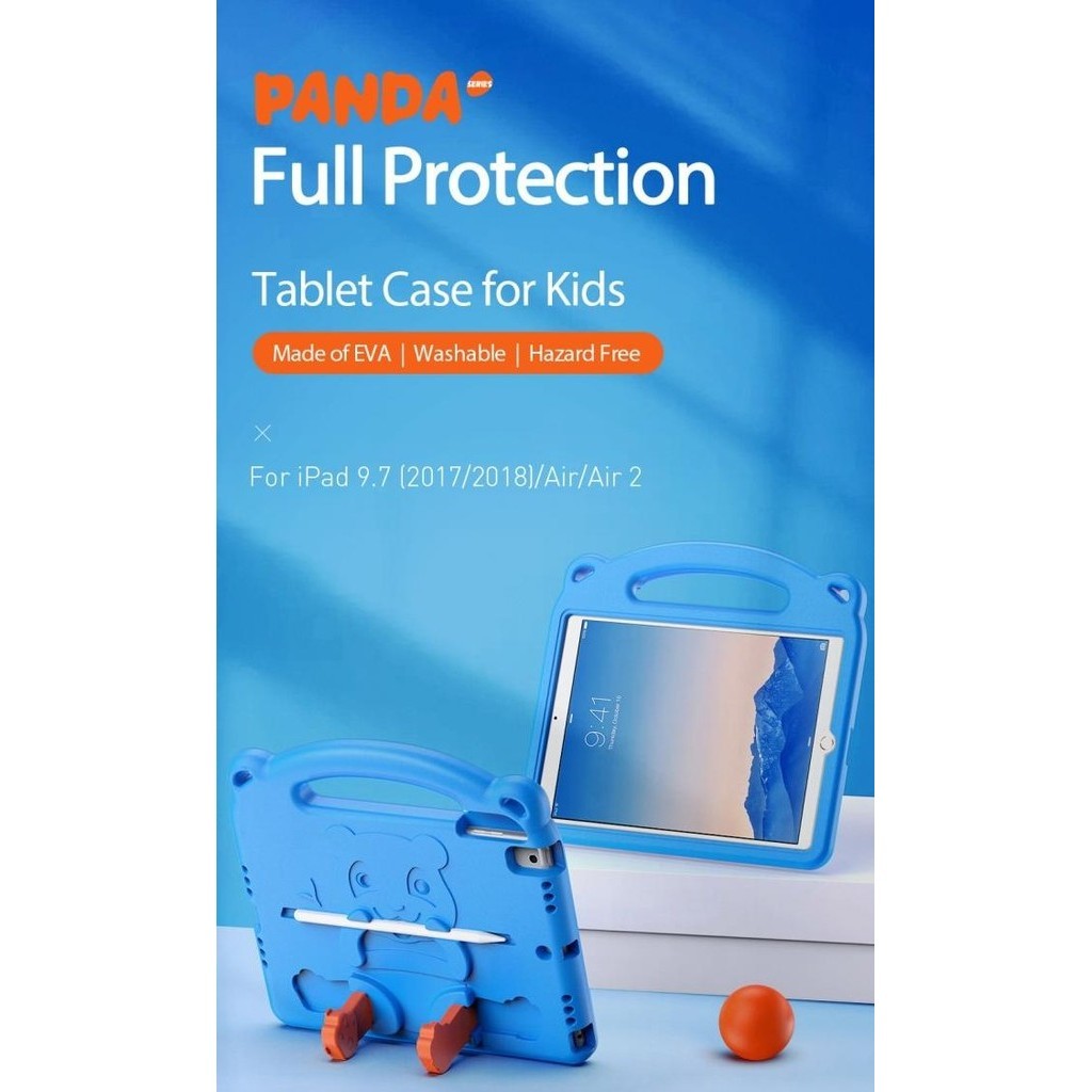 Ipad 9.7 Air 1 2 Dux Ducis Panda Kids Case Standing Kids Case Stand