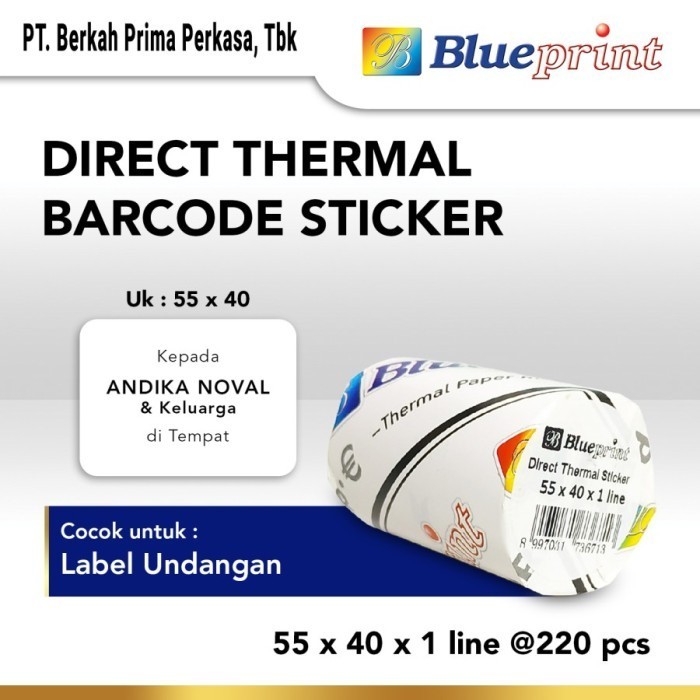 Printer Thermal Portable Blueprint Lite58 / Lite-58 Bluetooth