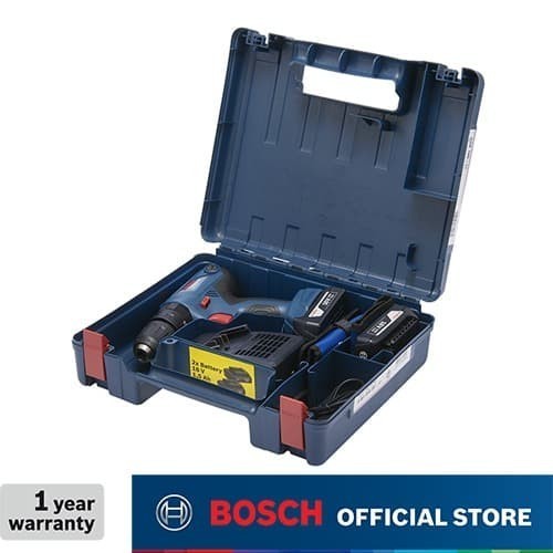Bosch Cordless Impact Drill / Bor Tembok Baterai 18Volt Gsb 180-Li