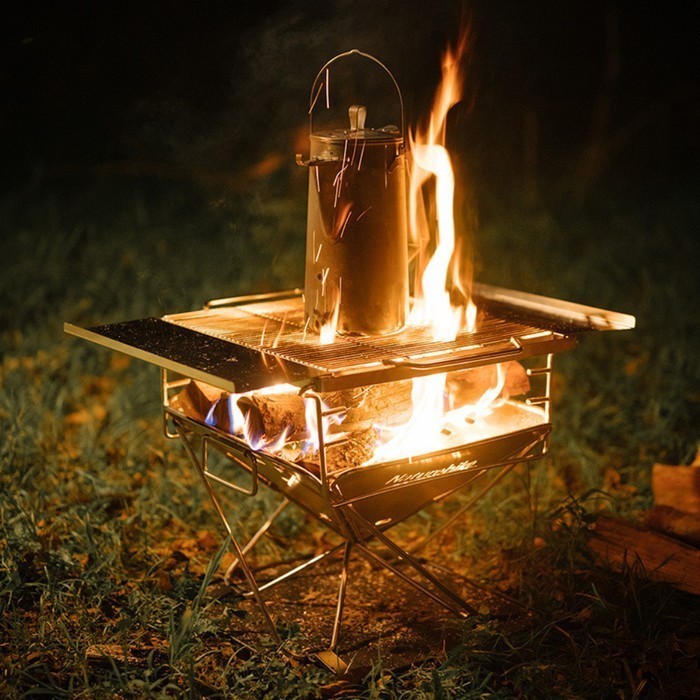 Alat Panggang Lipat Naturehike Nh20Pj121 Portable Grill