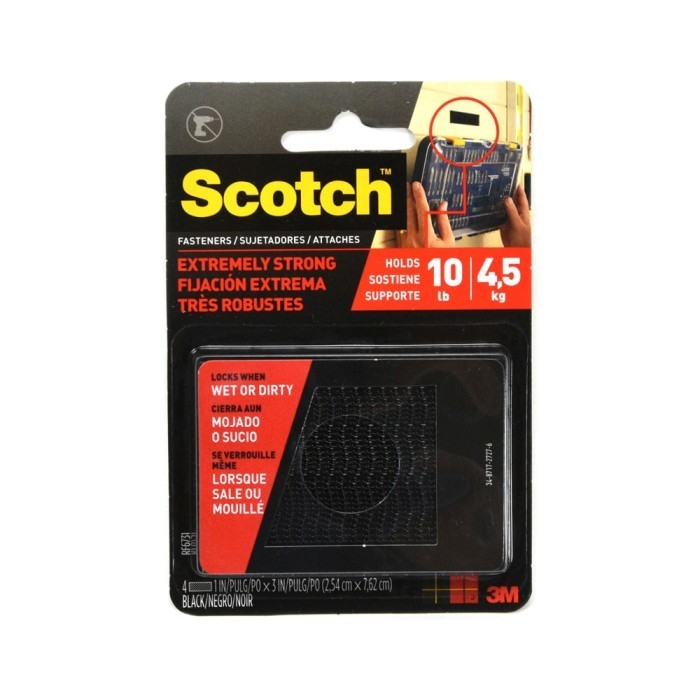 

SALE 3M Scotch Extreme Fasteners 25x76 mm Set - Black