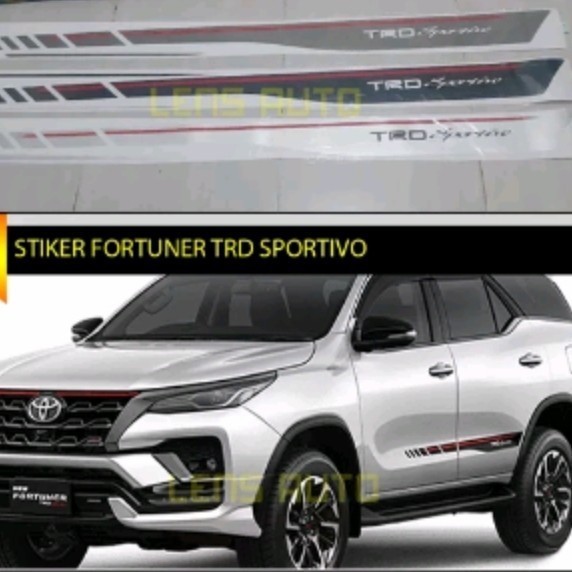 stiker samping TRD