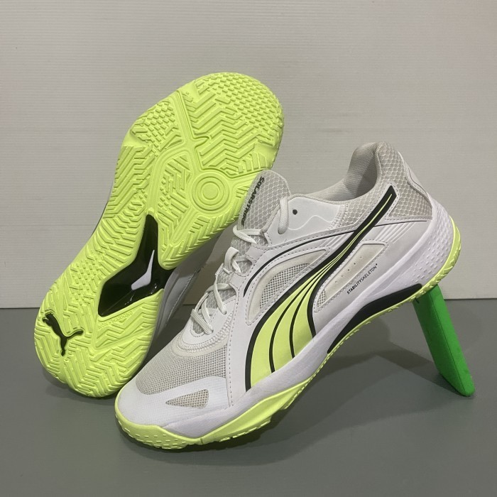 {AyuSport} Sepatu PUMA VARION TENIS WHITE STABILO TERBARU Original Made indonesia Limited