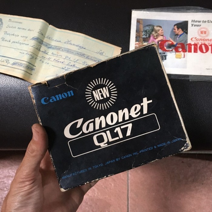 [OMG] box kamera canon canonet 17