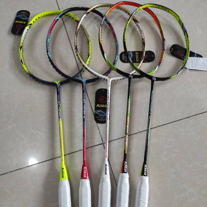 [ORIGINAL]RAKET BADMINTON KANSA POWER A B C D E F 32 - 35 LBS