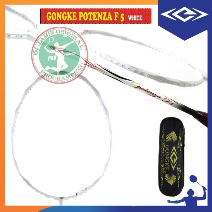 GONGKE POTENZA F 5/10/15 RAKET BADMINTON ORIGINAL