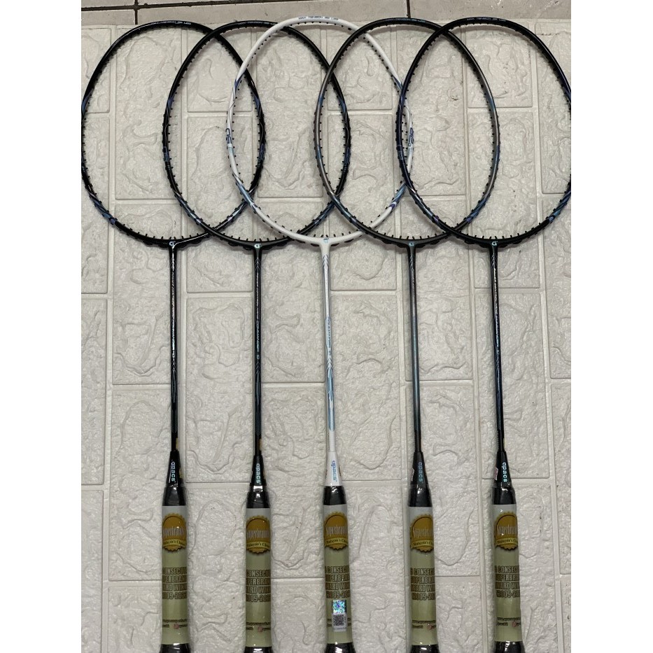 Raket Badminton APACS COMMANDER 10 free grip Kuat 35 LBS ORIGINAL