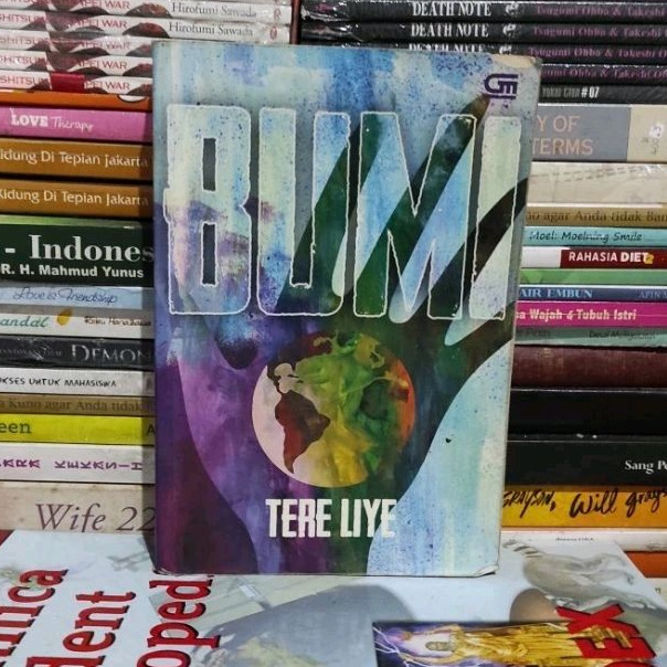 Novel Original BUMI TERE LIYE Bekas