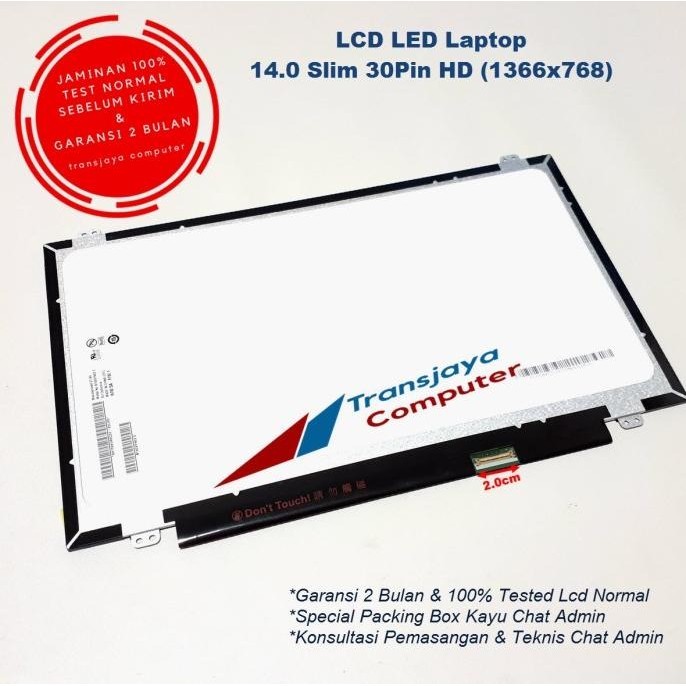 (TRANS) LED LCD LAPTOP ACER ASPIRE 3 A314-21 A314-31 A314-32 A314-33 A314-41