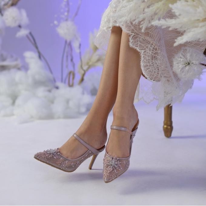 Vaia - Disney Frozen - Sepatu Heels Wanita Celline 9 Cm - 38,Ice Blue