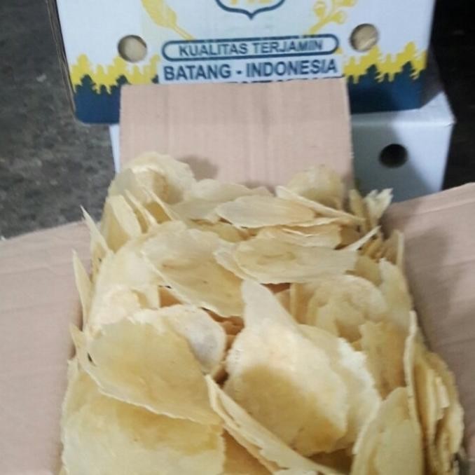 

emping melinjo mentah 1kg H85S