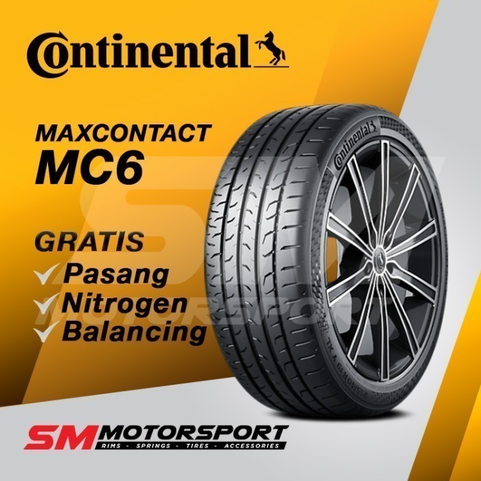 BAN MOBIL CONTINENTAL MAX CONTACT MC6 225 45 R17 17 2019 C CLASS CLA