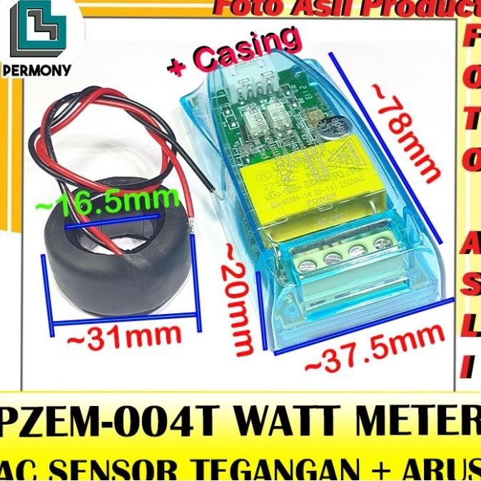 PZEM-004T WATT METER SENSOR AC CURRENT VOLTAGE PZEM004T ENERGY PZEM00