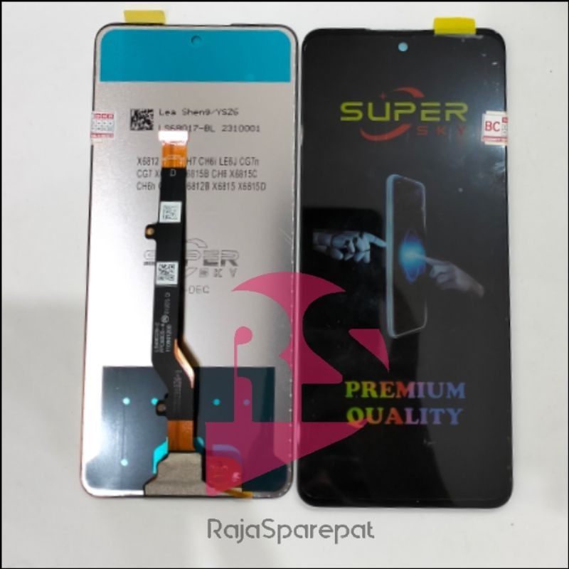 LCD + TOUCHSCREEN INFINIX HOT 11S /HOT 11S NFC / X6812 BLACK