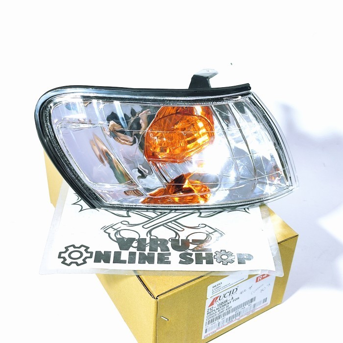 CORNER LAMP LAMPU SEIN SEN KANAN GREAT COROLLA AE100 92-95 KRISTAL 1PC