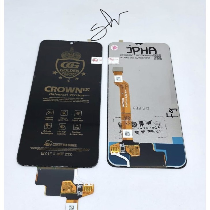 New Lcd Crown 3.0 Asli Oppo F9 - Original Crown 3.0