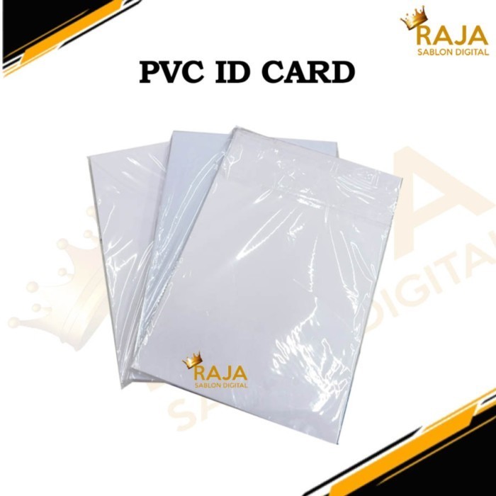 

BARANG TERLARIS Bahan ID Card / PVC / Kertas ID Card Putih