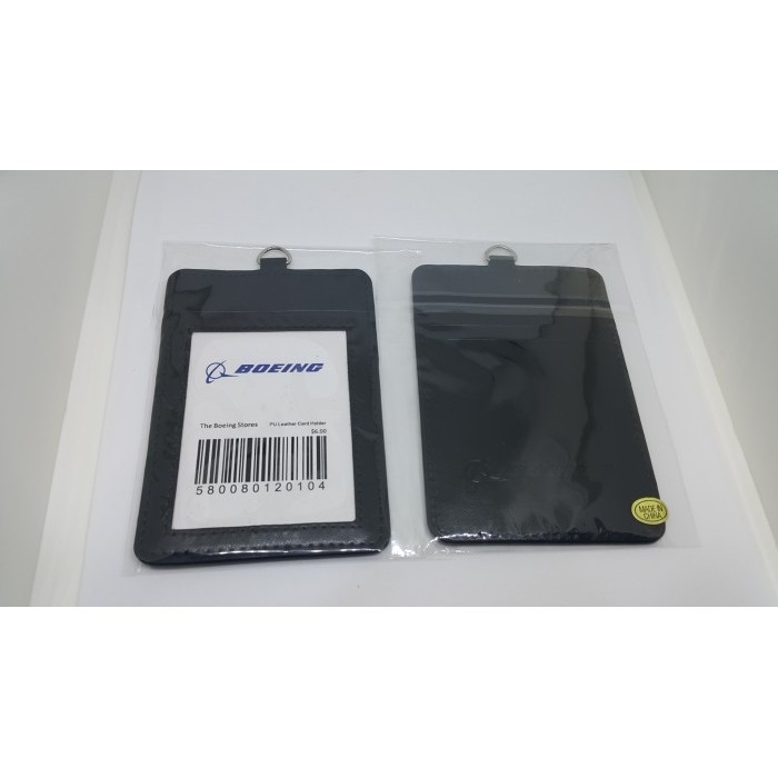 

BARANG TERLARIS PU Leather Card Holder Badge Boeing Official Merchandise