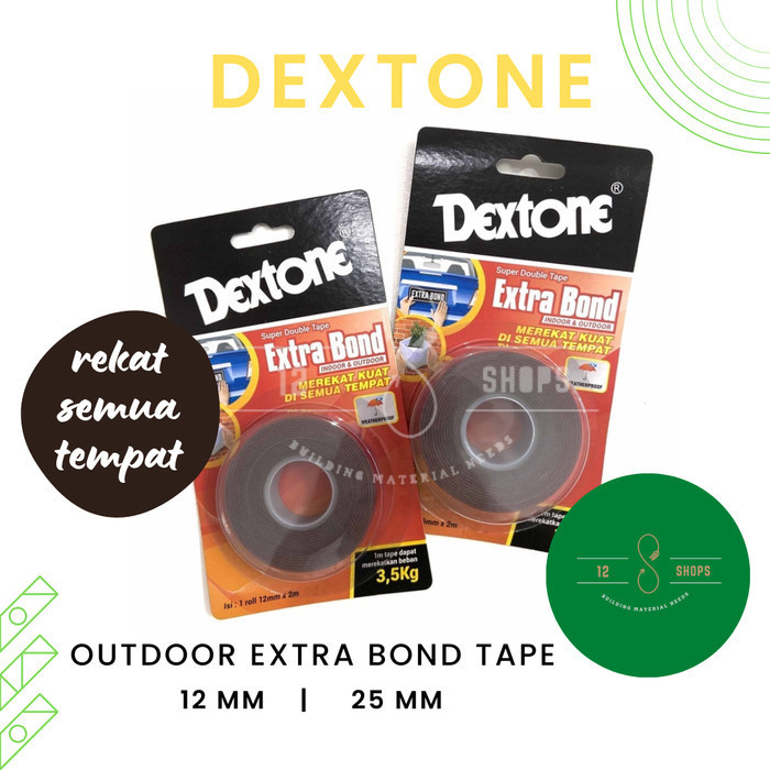 

SUPER DOUBLE TAPE IN OUT OUTDOOR DEXTONE ISOLASI DUA SISI KUAT