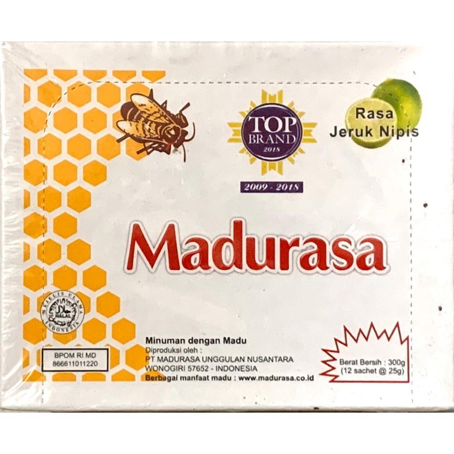 

Madu Madurasa (1 box 12 sachet)