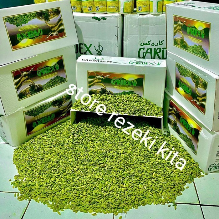 

kapulaga hijau 1kg / cardex 2P cardamom / kapol India super / CARDAMON