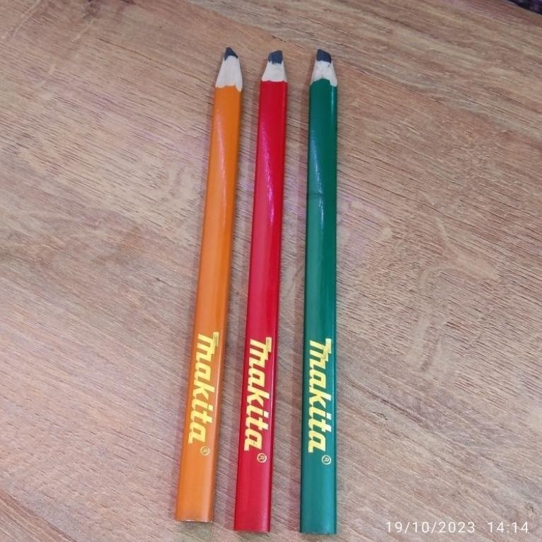 

PENSIL MAKITA PANJANG 18CM / PENSIL TUKANG MERK MAKITA ASLI Q66